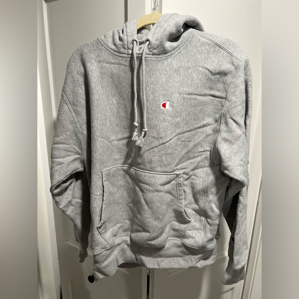 Medium gray champion hoodie